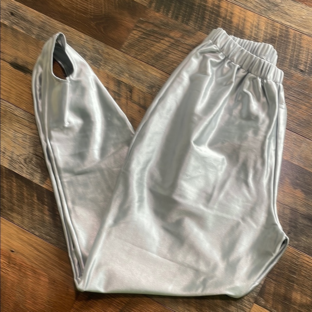 Vintage Silver Stirrup Pants